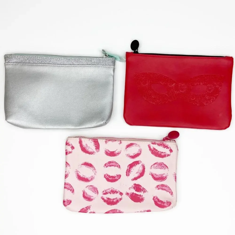 Three Ipsy Makeup Bags